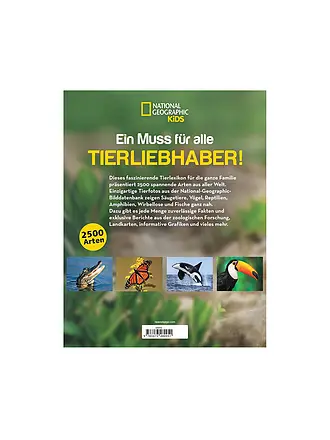 RAVENSBURGER | Buch - Tierlexikon für Kinder | 